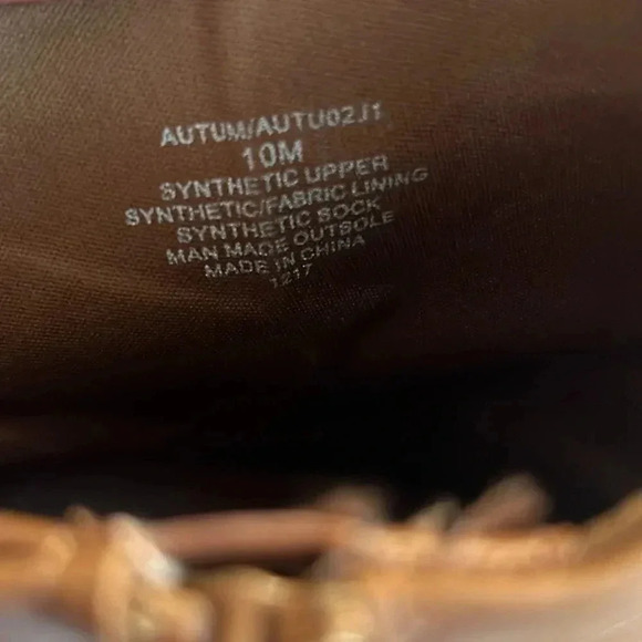 Madden Girl Autumn Platform Booties size 10m brown - Picture 6 of 7